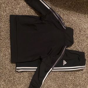 Adidas Black Jogging Suit 18 Months